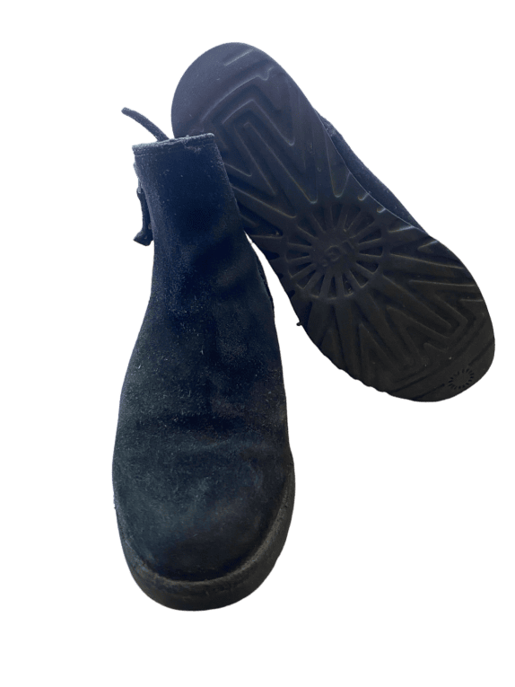 UGG BOOTS MINIMAL BLACK WOMEN PRE OWNED No 36