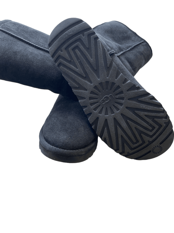 UGG STIVALI MINIMAL NERO DONNA PRE OWNED EU 38