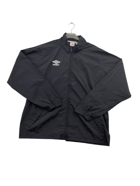 UMBRO WINDBREAKER JACKET VINTAGE LOGO BLACK MALE XXL