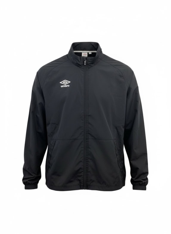 UMBRO WINDBREAKER JACKET VINTAGE LOGO BLACK MALE XXL