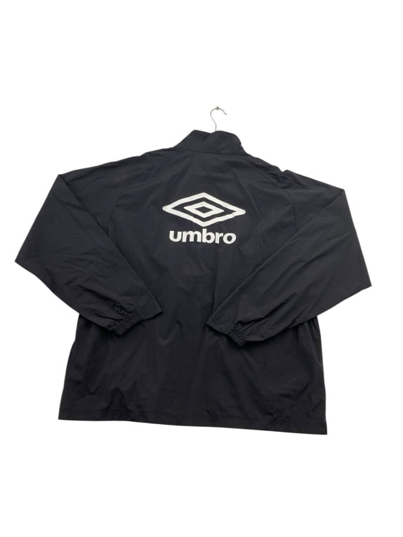 UMBRO WINDBREAKER JACKET VINTAGE LOGO BLACK MALE XXL