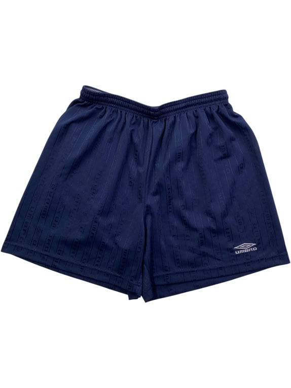 UMBRO ΣΟΡΤΣ ΠΟΔΟΣΦΑΙΡΟΥ VINTAGE MONOGRAM LOGO ΜΠΛΕ ΑΝΔΡΙΚΟ L
