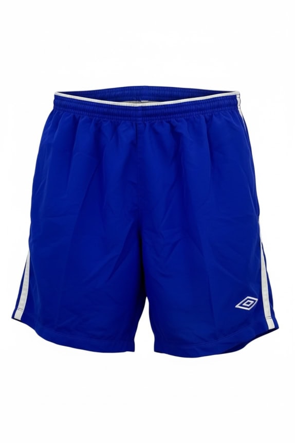 UMBRO PANTALONCINI VINTAGE CON LOGO BLU DA UOMO XL