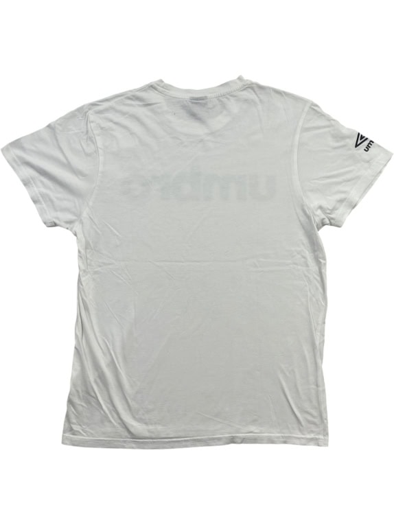 UMBRO T-SHIRT BIG LOGO WHITE UNISEX M