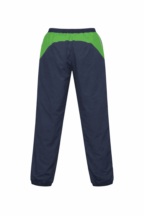 UMBRO TRACK PANTS SPORTY NAVY GREEN MEN PRE OWNED L