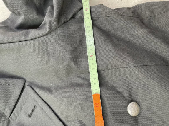1993 VINTAGE ΠΑΛΤΟ WASHED ΓΚΡΙ ΑΝΤΡΙΚΟ PRE OWNED XL