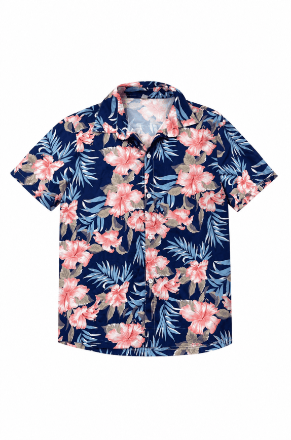 UNBRANDED ΠΟΥΚΑΜΙΣΟ HAWAIIAN ΜΠΛΕ ΓΥΝΑΙΚΕΙΟ PRE OWNED S