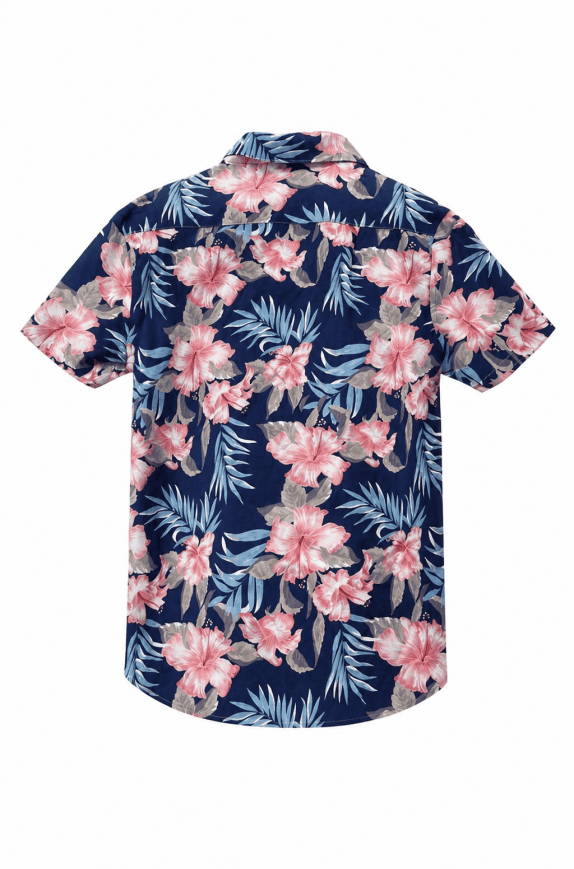 UNBRANDED CAMICIA HAWAIIAN BLU DONNA PRE OWNED S