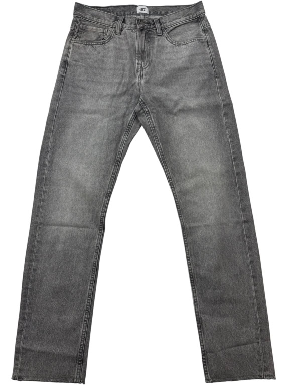 Unbranded Τζιν Παντελόνι Casual Vintage Χωρίς Ορατό Λογότυπο Γκρι Ανδρικό M