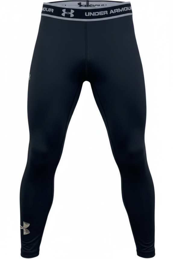 Under Armour Αθλητικό Κολάν Performance Logo Μαύρο Ανδρικό S