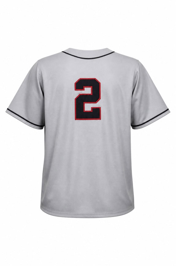 UNDER ARMOUR BASEBALL JERSEY STREETWEAR GRIGIO UOMO PRE OWNED L