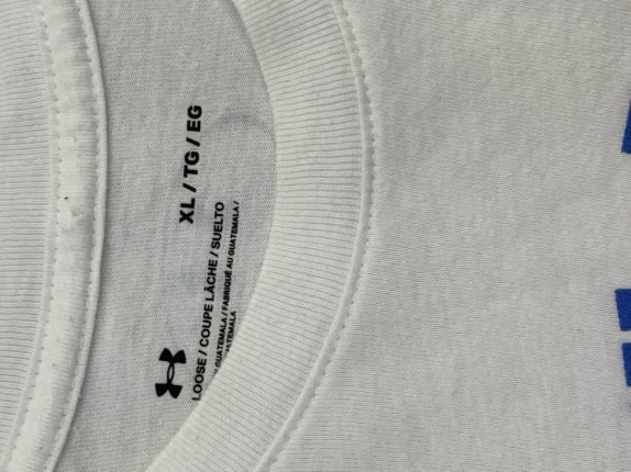 UNDER ARMOUR CREWNECK SPORTSWEAR WHITE ΑΝΤΡΙΚΟ PRE OWNED XL