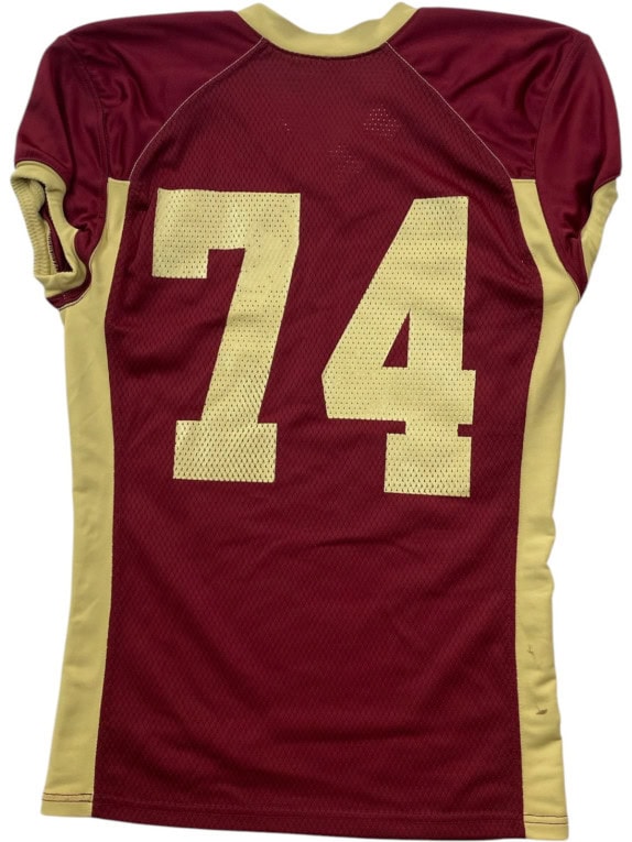 UNDER ARMOUR FOOTBALL JERSEY SPORTSWEAR BURGUNDY ΑΝΔΡΙΚΟ PRE OWNED M