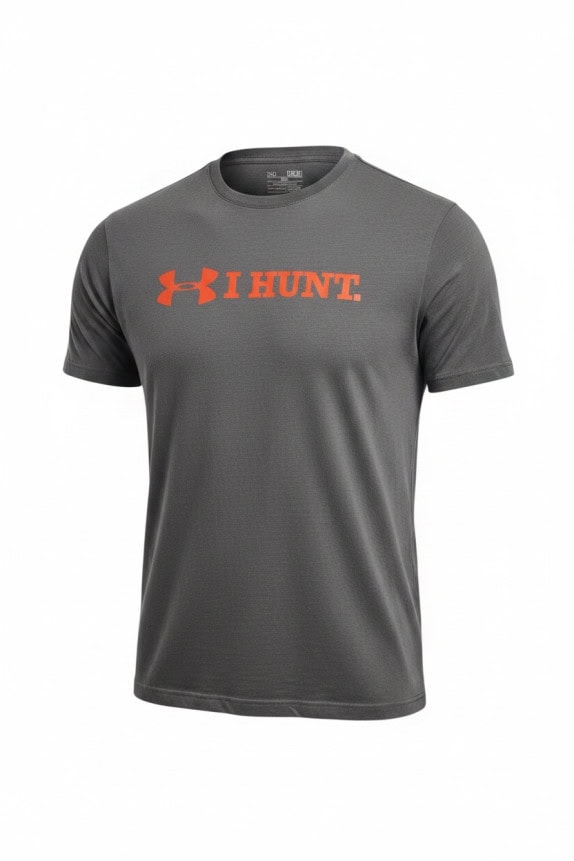 UNDER ARMOUR GRAPHIC TEE ATHLETIC ΓΚΡΙ ΑΝΤΡΙΚΟ PRE OWNED M