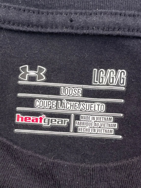 UNDER ARMOUR GRAPHIC TEE BLACK ΑΝΤΡΙΚΟ PRE OWNED
