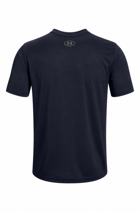 UNDER ARMOUR T SHIRT MINIMAL NAVY UOMO PRE OWNED L
