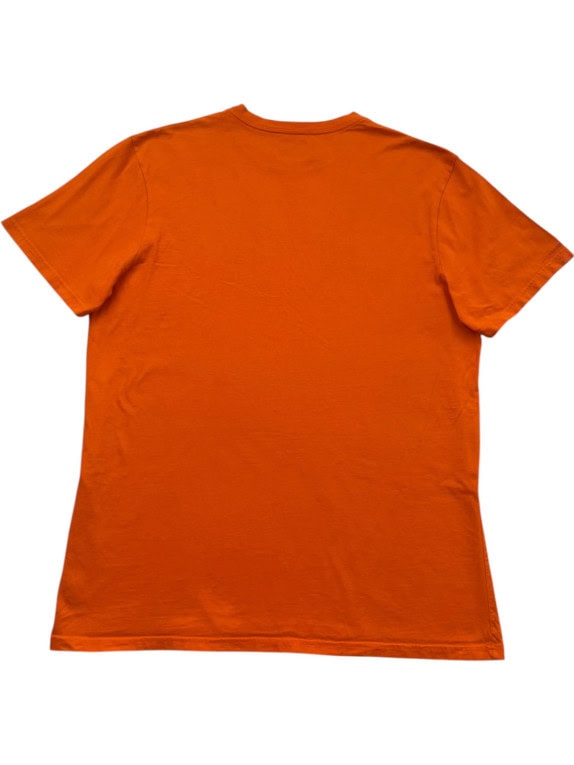 UNDER ARMOUR GRAPHIC TEE ORANGE MENS PRE OWNED L