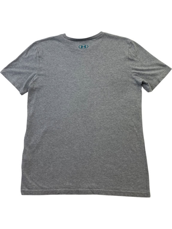 UNDER ARMOUR GRAPHIC TEE SPORTSWEAR GREY ΑΝΤΡΙΚΟ PRE OWNED M
