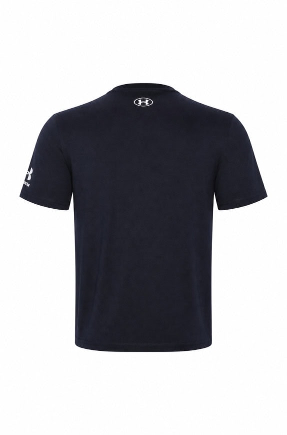 UNDER ARMOUR GRAPHIC TEE STREETWEAR NERO UOMO PRE OWNED L