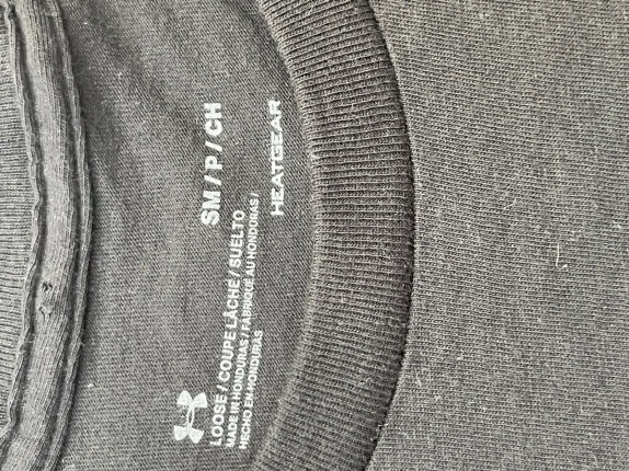 UNDER ARMOUR GRAPHIC TEE STREETWEAR ΜΑΥΡΟ ΑΝΤΡΙΚΟ PRE OWNED
