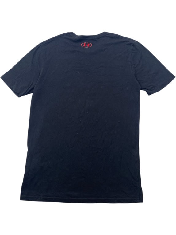 UNDER ARMOUR GRAPHIC TEE STREETWEAR NAVY MEN PRE OWNED SM P CH