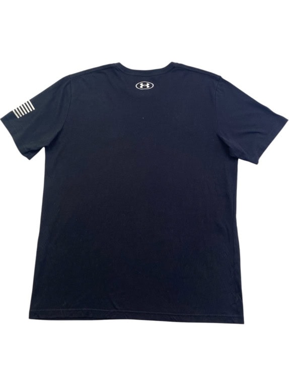 UNDER ARMOUR GRAPHIC TEE STREETWEAR NAVY ΑΝΤΡΙΚΟ PRE OWNED XL