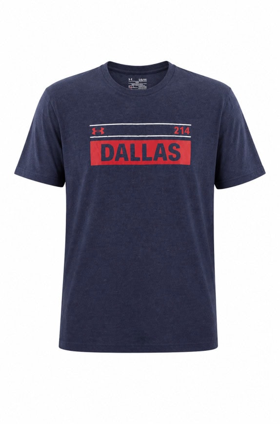 UNDER ARMOUR GRAPHIC TEE STREETWEAR NAVY ΑΝΤΡΙΚΟ PRE OWNED M