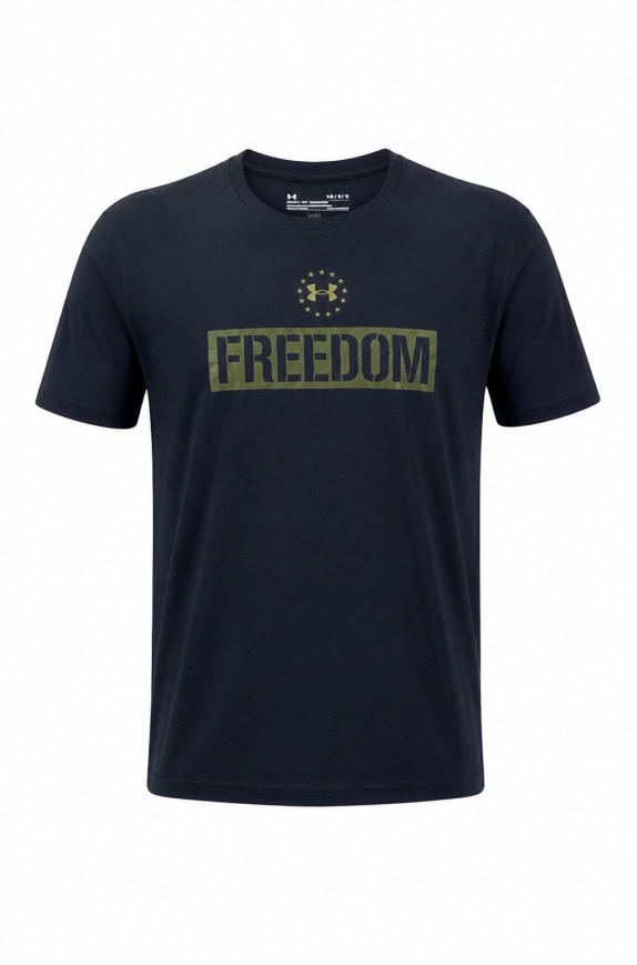 UNDER ARMOUR GRAPHIC TEE STREETWEAR NAVY ΑΝΤΡΙΚΟ PRE OWNED M