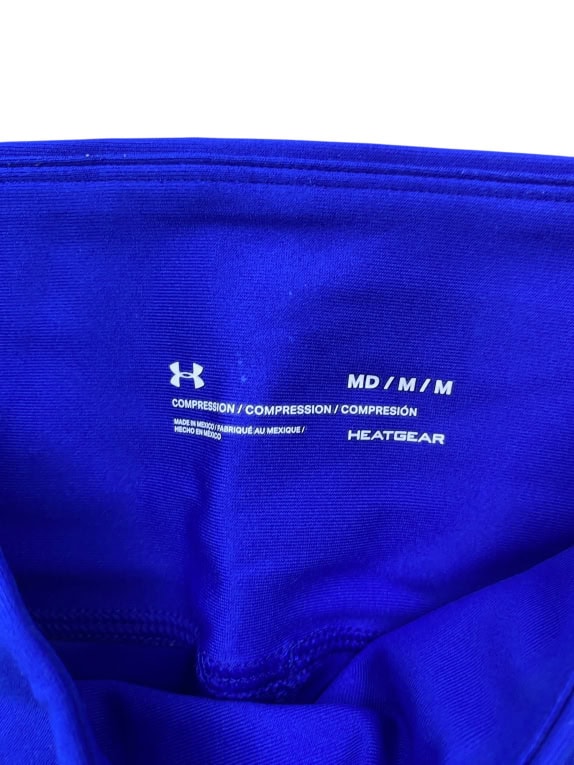 Under Armour Leggings Compression da donna 3/4 blu HeatGear M