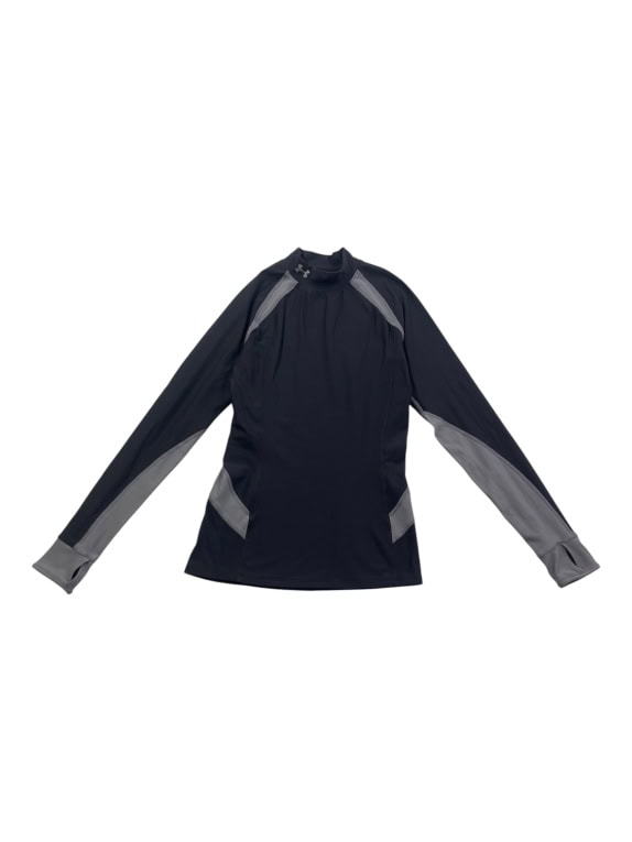 UNDER ARMOUR ΙΣΟΘΕΡΜΙΚΗ ΜΠΛΟΥΖΑ ΜΑΚΡΥΜΑΝΙΚΗ ΛΟΓΟΤΥΠΟ ΜΑΥΡΟ ΓΥΝΑΙΚΕΙΟ S