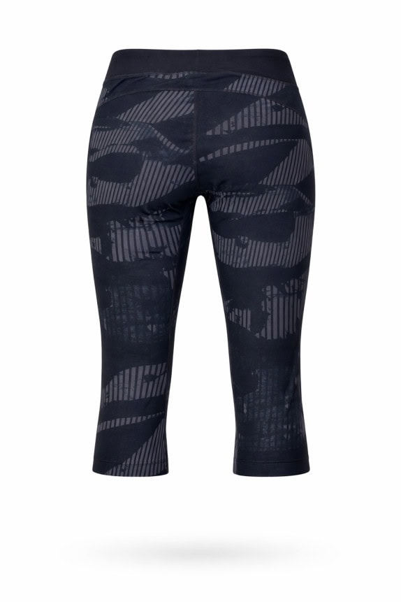 UNDER ARMOUR LEGGINGS SPORTY BLACK UNISEX PRE OWNED M