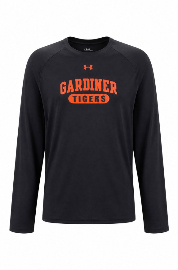 UNDER ARMOUR LONG SLEEVE TOP GRAPHIC BLACK ΑΝΤΡΙΚΟ PRE OWNED M