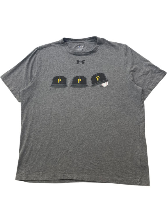 UNDER ARMOUR ΜΠΛΟΥΖΑ GRAPHIC SPORTSWEAR CHARCOAL ΑΝΤΡΙΚΟ PRE OWNED XL
