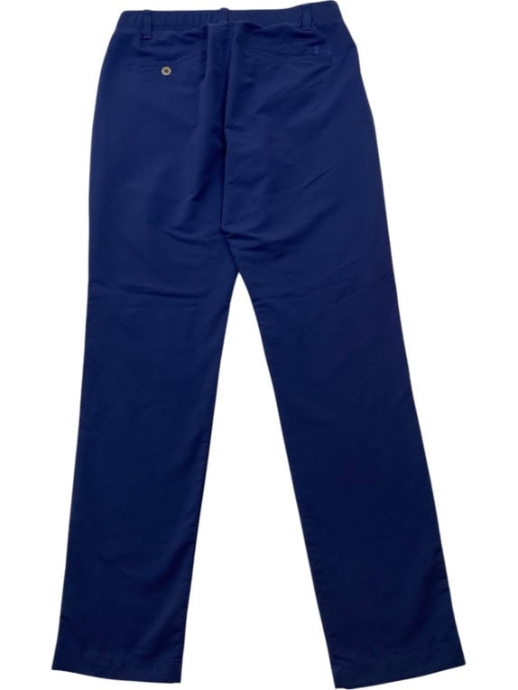 UNDER ARMOUR ATHLETIC PANTS BLUE MEN PRE OWNED 48