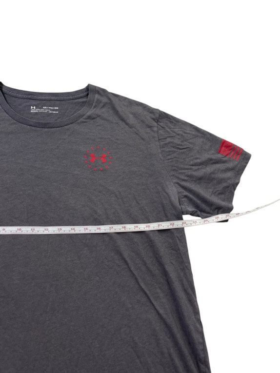 UNDER ARMOUR T SHIRT GRAPHIC CHARCOAL UOMO PRE OWNED XXL