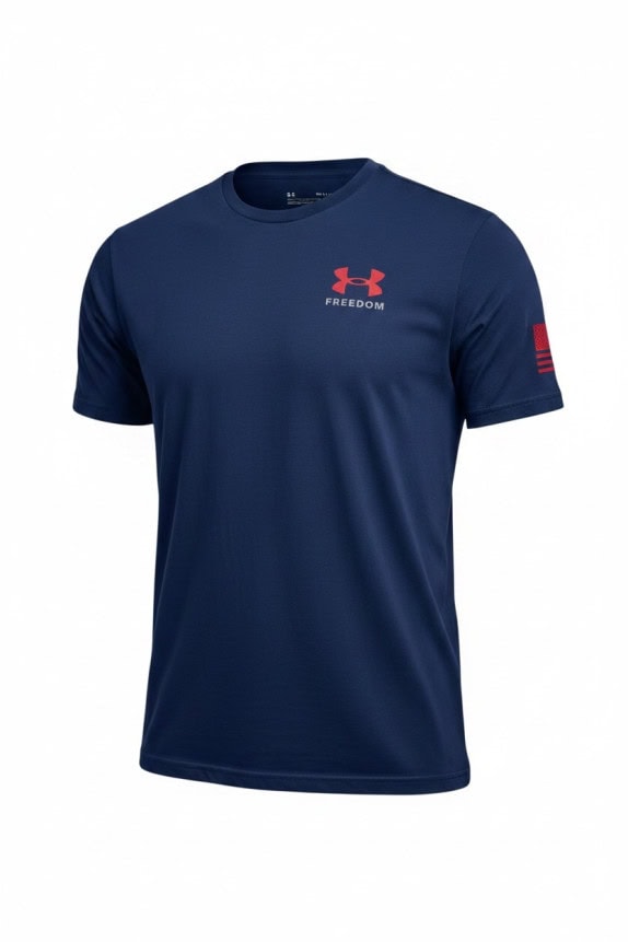 UNDER ARMOUR TEE FREEDOM NAVY ΑΝΤΡΙΚΟ PRE OWNED S-M
