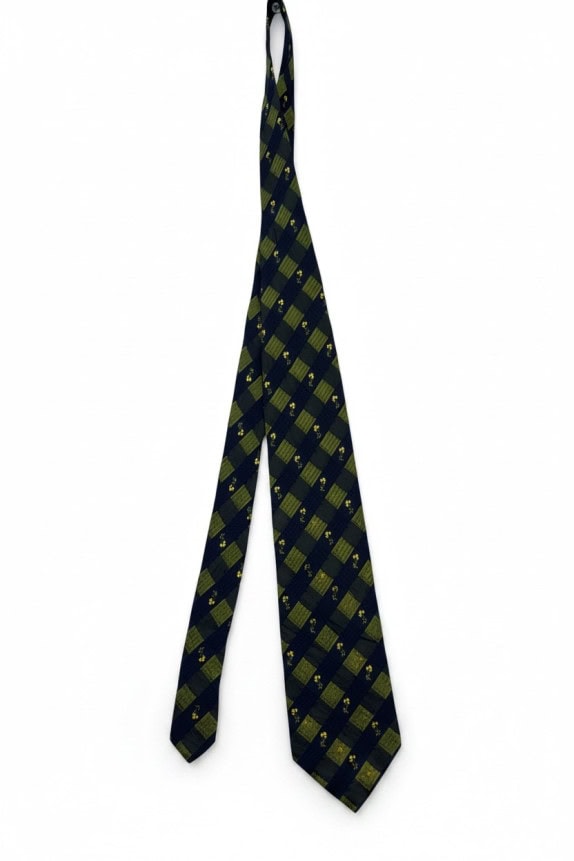 UNGARO CRAVATTA CLASSICA NAVY VERDE UOMO PRE OWNED