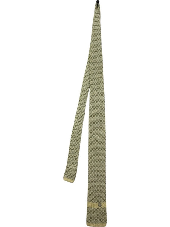 UNGARO PARIS TIE CLASSIC BEIGE MEN PRE OWNED