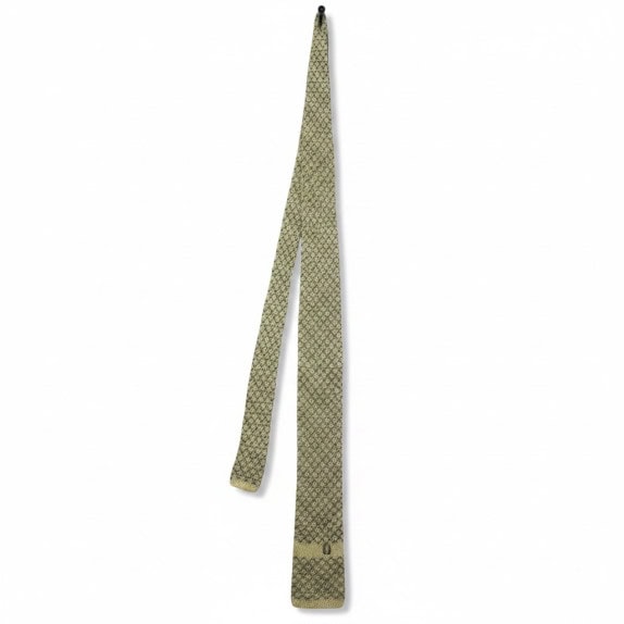 UNGARO PARIS TIE CLASSIC BEIGE MEN PRE OWNED