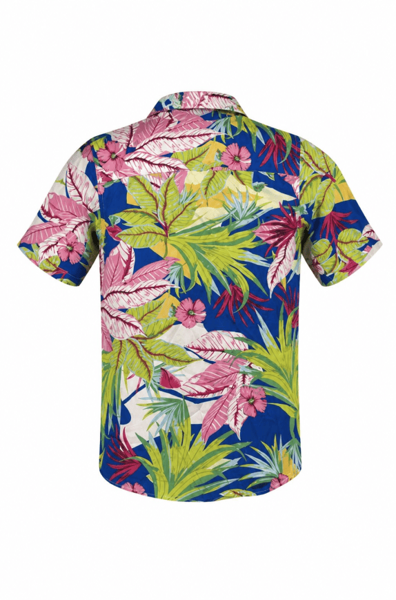UNIQLO ΑΝΘΙΣΜΕΝΟ ΠΟΥΚΑΜΙΣΟ TROPICAL MULTICOLOR ΑΝΔΡΙΚΟ PRE OWNED S
