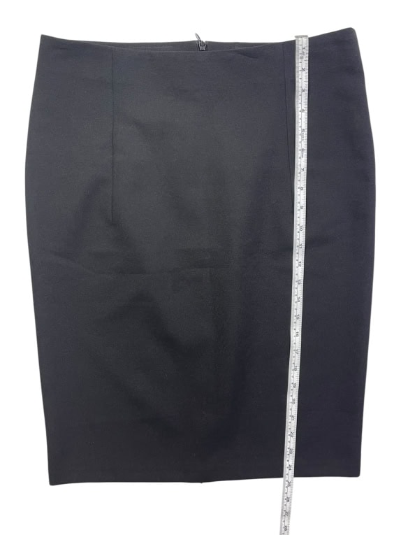 UNITED COLORS OF BENETTON SKIRT BLACK WOMEN'S L