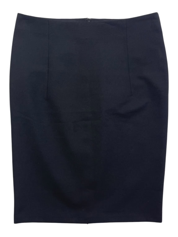 UNITED COLORS OF BENETTON SKIRT BLACK WOMEN'S L