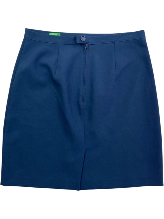 UNITED COLORS OF BENETTON SKIRT BLUE WOMEN'S S