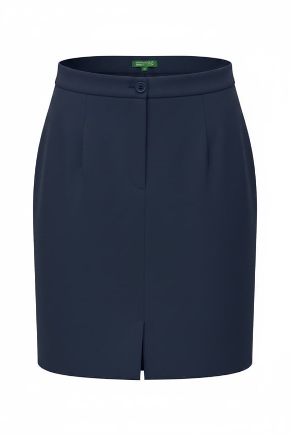 UNITED COLORS OF BENETTON SKIRT BLUE WOMEN'S S