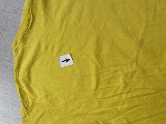 1987 UNIVERSAL STUDIOS T SHIRT GRAPHIC GIALLO UOMO PRE OWNED L