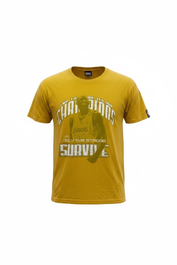 UNK NBA GRAPHIC TEE ΚΙΤΡΙΝΟ ΑΝΤΡΙΚΟ PRE OWNED L