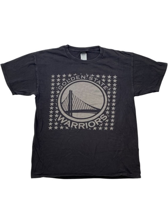 UNK NBA GRAPHIC T SHIRT FADED BLACK MEN PRE OWNED M