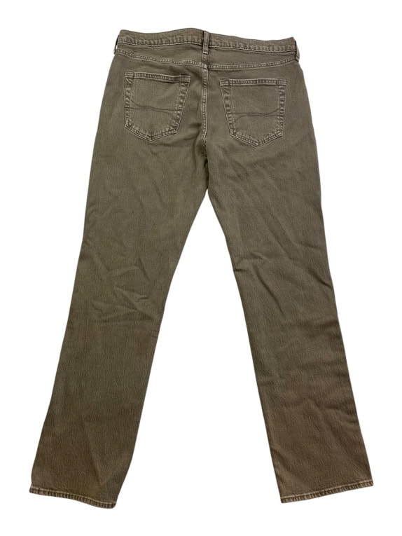 Unknown Brand Pantaloni jeans casual senza logo kaki da uomo L
