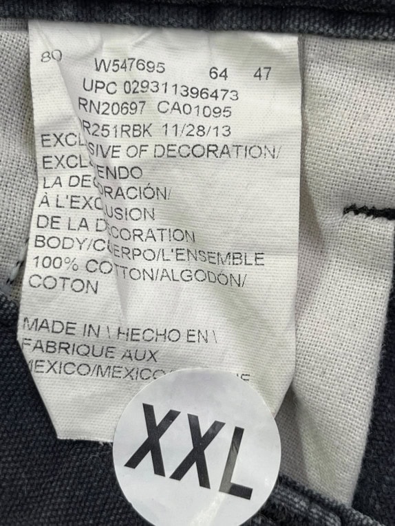 UNKNOWN CARGO ΒΕΡΜΟΥΔΑ UTILITY CHARCOAL ΑΝΤΡΙΚΟ PRE OWNED XXL