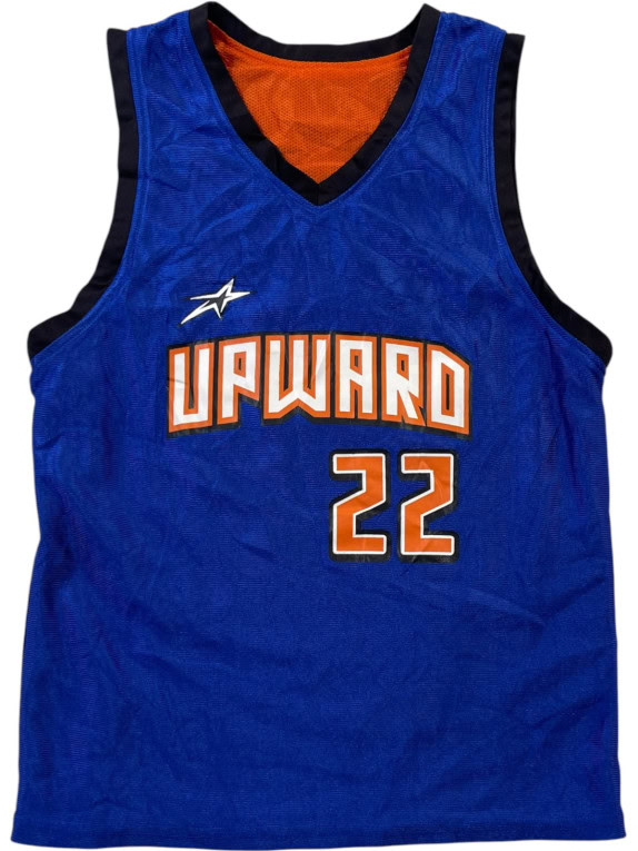 UPWARD ΦΑΝΕΛΑ ΜΠΑΣΚΕΤ SPORTSWEAR ΜΠΛΕ ΑΝΤΡΙΚΟ PRE OWNED S